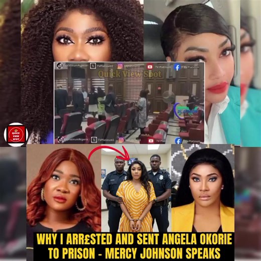 Mercy Johnson Explains Angela Okorie Arrest Incident