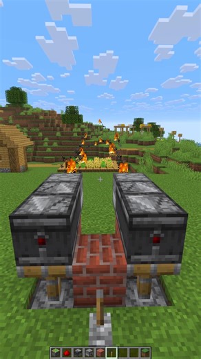 Minecraft Working Fire Cannon #minecraft