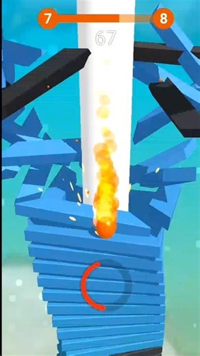 part 1 New game Stack Ball anb #trending #youtubeshorts #shorts