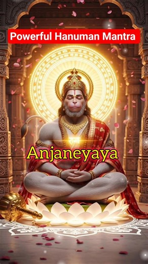 ✨️ Hanuman Mantra for Protection & Inner Strength 🔱 | Removes Negative Energ