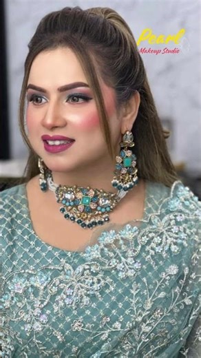 Party Makeup Transformation 💄✨ | Pearl Makeup Studio Lucknow | Glam Look Tutorial & Salon Near Me
