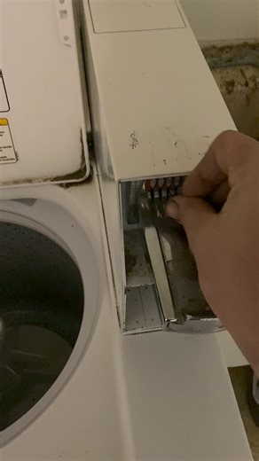 1.6K views · 856 reactions | Fixing a commercial coin operated washing machine that had a leak. #HandsomeOrHandy | Anthony Reimnitz | Facebook