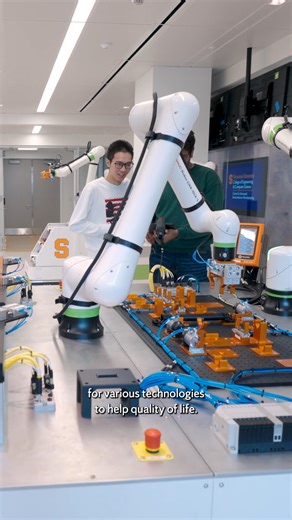 Syracuse University on Instagram: "Technology is only as powerful as what we do with it. #SyracuseU researchers are using innovative tech to combat addiction, help kids find their voice and build inclusive communities. See how they're making a real difference at the link in bio 🧡"