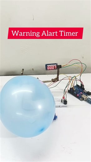 Warning Alart Timer #make #arduino