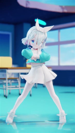 【MMD/Blue Archive】Shimokita【Arona】