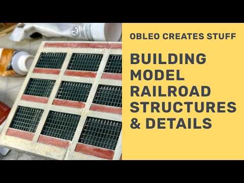 Model Railroad Scenery Building with Barmills Blairline Osborn Models & Walthers Kitbash 3D Printing