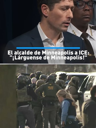 El alcalde de Minneapolis critica a ICE tras tiroteo