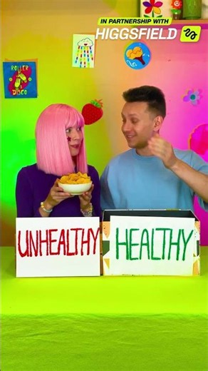 Food Fun Challenge: Healthy or Not? 🍎🍿