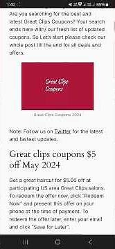 How to get Great Clips Coupons?