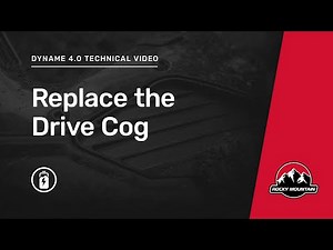 Dyname 4.0 - How to replace the drive cog