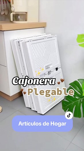 Cajonera Plegable de Diseño Elegante - Organiza con Facilidad