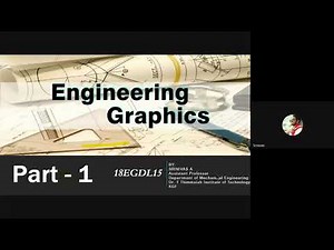 Introduction to COMPUTER AIDED ENGINEERING DRAWING part-1 #CAED VTU Syllabus