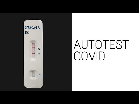 Auto-test Covid : efficacité et démonstration