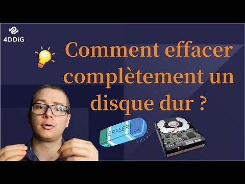 Comment effacer complètement un disque dur ?