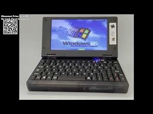 Pocket 386 windows95/DOS system retro notebook Review Aliexpress