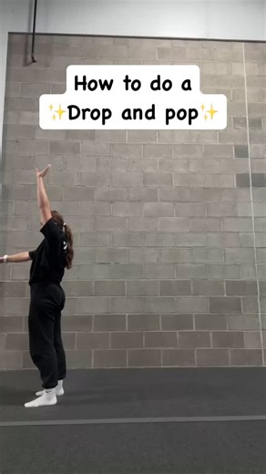 Rosie on Instagram: "How to do a Drop and pop✨ • • • • • • • • #tumbling #Gymnastics #Dancer #Dance #Gymnast #Tutorial #step #Acro #Acrobatics #TumblingTricks #Coach #Teacher #Teach #LearnWithMe #Tumble #Cheer #Cheerleader #Flips #Backflip #tumblingislife #coachrosie"