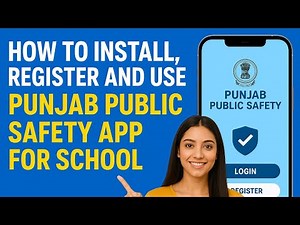 How to Register & Use Punjab Public Safety App | Registration Complete Process Explained in Urdu