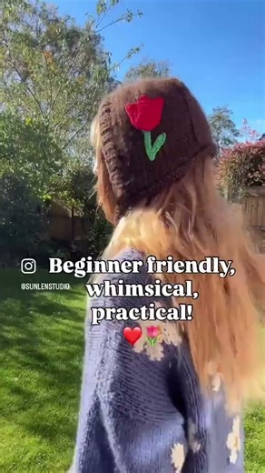 the folk bonnet pattern is here! #folkart #knitting