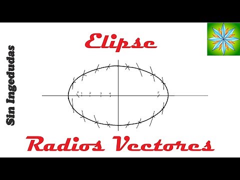 Elipse por el método de los radios vectores | Dibujo Técnico | Sin Ingedudas