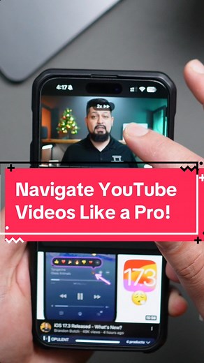 7.6K views · 177 reactions | Speed Up & Navigate YouTube Videos Like a Pro! #YouTubeTips #VideoSpeedTrick #TechHacks #YouTubeNavigation #SmartViewing #TechSavvy #YoutubeGuide #VideoStreaming #ContentWatching #DigitalTips #TechTricks | Hector Daniel Chavez | Facebook