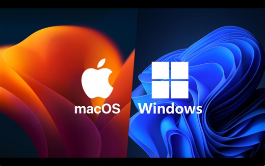 1985年至今 macOS vs Windows界面对比