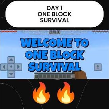 🪵 Starting From Scratch! Minecraft One Block Survival Day 1 🌍