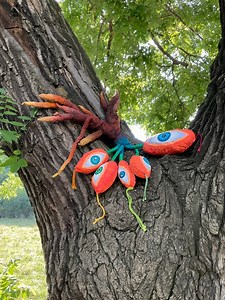 Handmade Toy,fantasy Alien Plush,forest Spirit,educative Posable Creature,weird Collectible,trippy Plush,cute Monster,funny Gift, Crazy Toy - Etsy