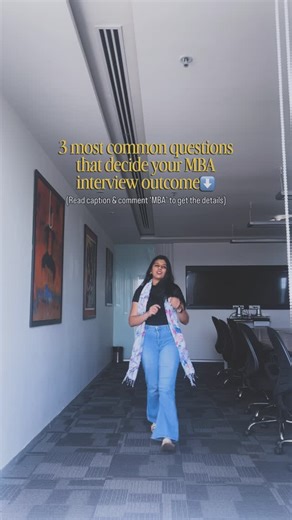 Ronak | MBA | Sales | Lifestyle on Instagram: "3 Most common questions that decide your MBA interview outcome: 1. “Tell me about yourself” - what actually ruins answers 2. “Why MBA?” - the logic gap most candidates miss 3. “Any questions for us?” - the silent eliminator l’ve created a detailed prep document on how to answer these properly. Comment ‘MBA’ and I’ll share it with you. . . . [MBA, MBA interview prep, CAT aspirants, MBA college, IIM, IIM interview prep, IIM life] . #iim #mba #mbaprep 