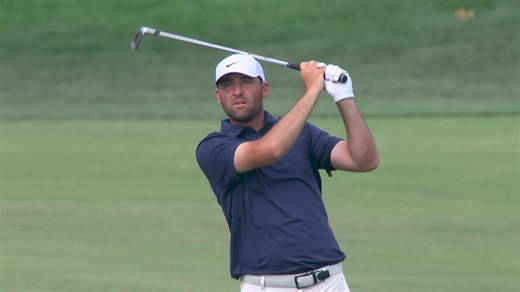 Scottie Scheffler reaches with iron and birdies Iat Arnold Palmer Invitational