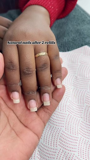 Acrylic Nail Designs and Tutorial for Natural Nails