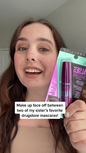 MAKEUP FACE OFF TIME!!! Which eye do you think looks better!?! #makeup #mascarareview @maybelline