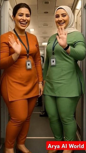 Flight Attendants' Bye Bye Dance 💃✈️ | Cabin Crew Fun Moments