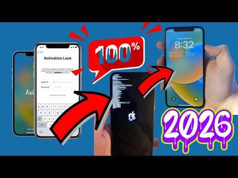 2026 iPhone/iPad Hello Screen iCloud Lock Bypass/ Unlock iCloud Activation Lock iOS 16.7.15 Bypass