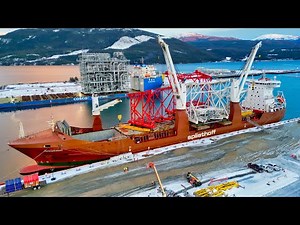 Kitimat January 2023, Alcan docks and LNG progress update