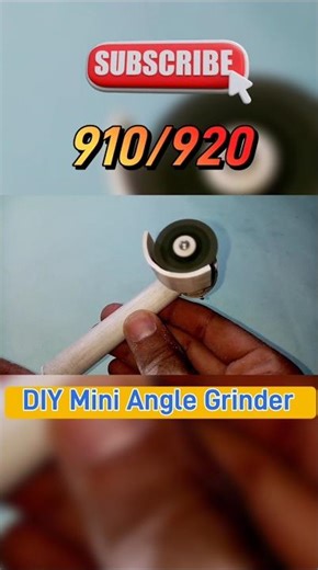 DIY Mini Angle Grinder #trending #diy #shorts #youtubeshorts #anglegrinder #minigrinder