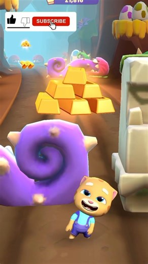 talking Tom run game play (let's see)#shorts #funny #viral