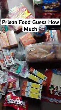 Prison Food 🍱 Guess How Much 😳 #food