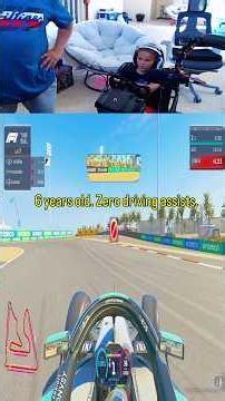 6 Years Old Driving F1 2025 With No Assists #gamingchannel #6yearold #formula1