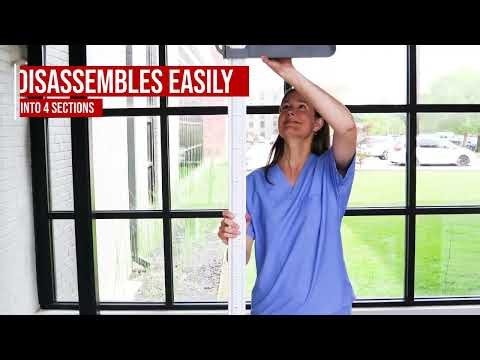 PHR Portable Stadiometer Demo | Mobile Height Measurement & Easy Transport