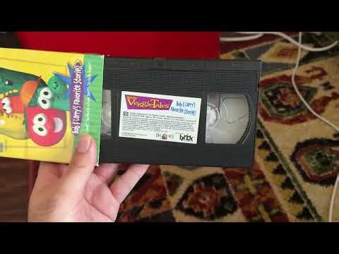 VeggieTales: Bob & Larry’s Favourite Stories 1998 Blockbuster Exclusive VHS