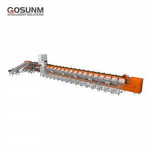 [Hot Item] Gosunm Warehouse Package Parcel Converyor Sorting System Linear Cross Belt Sorting Machine
