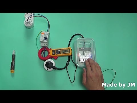 Homemade ELCB(RCD) Trip Tester