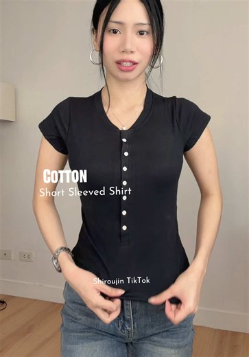 #blackshirt #shortsleeve #shirt #outfit #recommendations | shirt