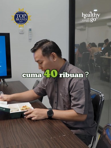 Bingung milih catering sehat? Pilih yang pasti-pasti aja! Di Healthty Go diet kamu di jamin enak dan berhasil, ada garansi uang kembali loh ! Healthy Go juga catering sehat nomor 1 Top Brand Awards, bersertifikat Halal, HACCP, dan ISO 22000. Plus Gratis ongkir ke seluruh alamat! ✨ Dan yang paling penting: kalau sampai 11.59 makanan kamu belum sampai? GRATIS! 🎉 Jadi, kalau lagi cari healthy catering, pilih yang pasti-pasti aja! Join Healthy Go sekarang 💚 | Healthy Go Indonesia