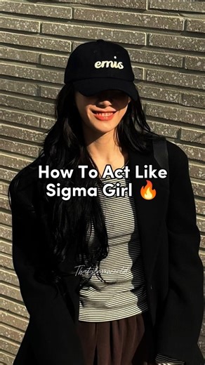 How To Act like Sigma Girl 🔥 #thatglamworld #acting #sigma #girl #viral #shortvideo