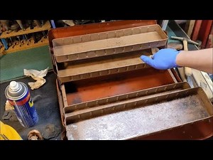 old tool box functional restoration - Boris!