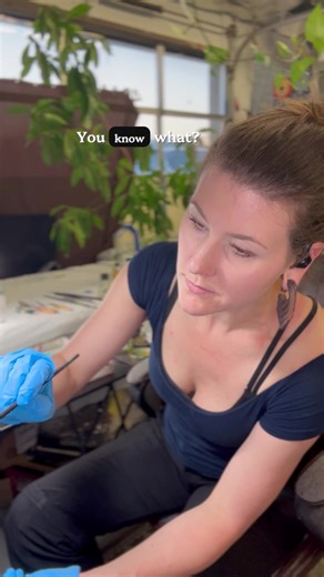 What are the symbols and archetypes and myths that show up for you repeatedly in your unique story of your soul on the planet? ✨ I’d love to know. Your stories don’t sound crazy to me. 🥰 ___ Art: “Northern Wolf” • oil paint on wood panel • 2024 • Adrianne Tamar Arachne • prints available ___ #art #wolf #spirituality #inspiration #painting