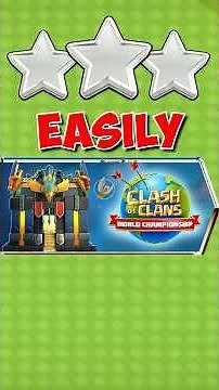 Easily 3 star Final Th17 Challenge 🔥 #clashofclans