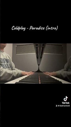 Coldplay - Paradise intro (live version)