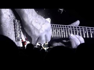 Keith Scott (B Adams) shredding Hendrix style guitar heroics LG Arena Birmingham 4th December 2011